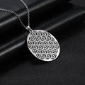 Flower of Life Necklaces Sacred Mandala Pendant Stainless Steel Necklace Fashion Jewelry Necklaces for Women