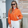 Wholesale Autumn Stand-up Collar Bomber Women's Jacket Casual Short Fashion High Street Cool Custom Jacket