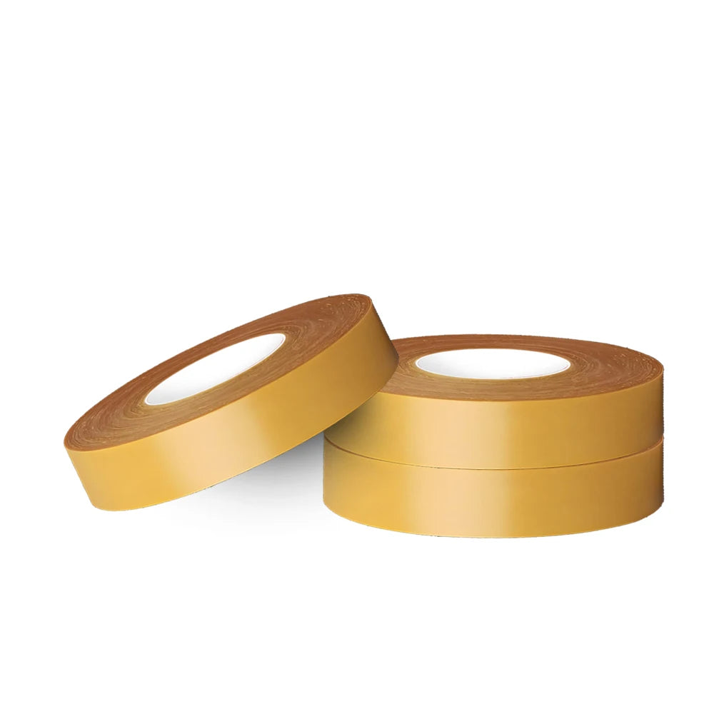 HWK Double Sided Traceless Stair Carpet Tape Anti-Slip Hot Melt Cloth Wide Waterproof 35mm Rubber Masking No Adhesive Paper Film