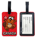 Factory Wholesale PVC Travel Luggage Tag Plastic Silicone Luggage Name Tag Hard PVC Luggage Tags