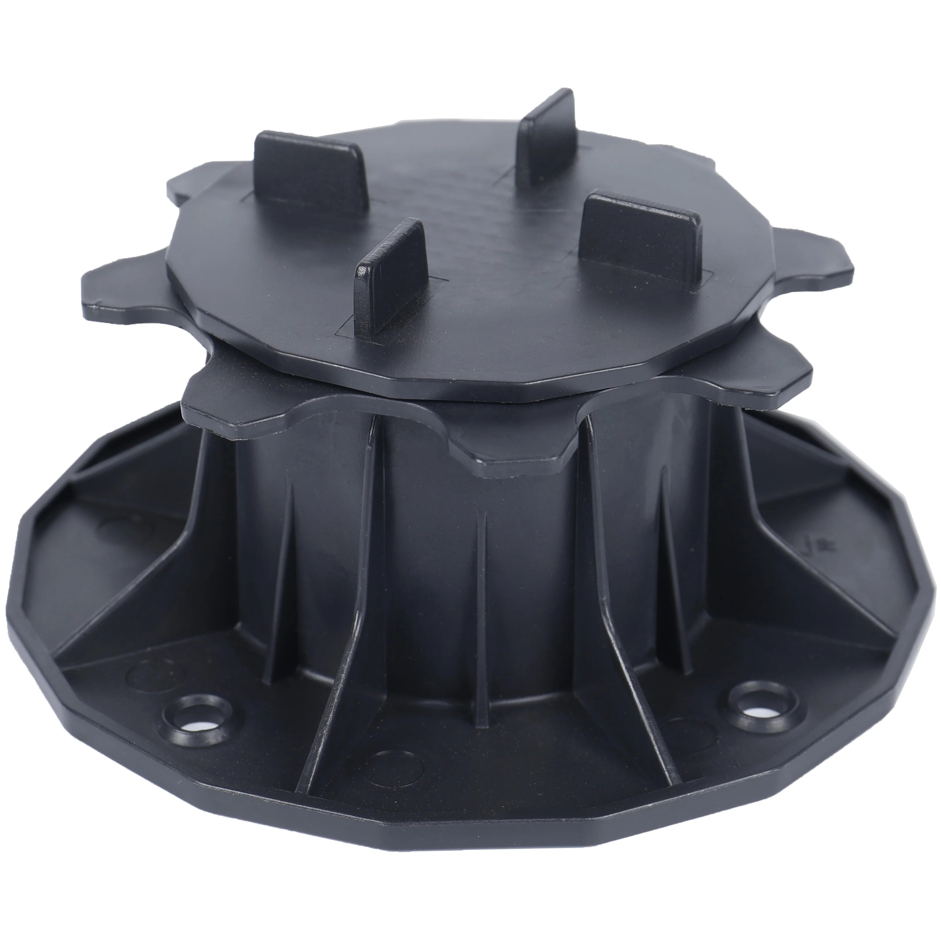 Stone Floor Paving Support Pedestals Adjustable Pedestal for Roof Terrace That Allowing air Ventilation XF-T204C 65-145 mm