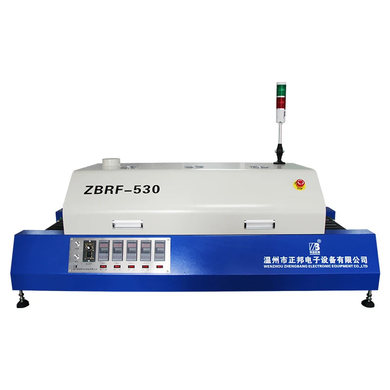 ZHENGBANG Manufacturer Reflow Oven ZBRF530 With 5 Temperature Zones Smt Reflow Oven Soldering Machine for PCB Welding
