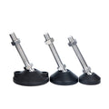 Custom Threaded Leveling Feet Heavy Duty Nylon Swivel Cups Anti-skid and Shock-proof Plastic Support Foot Plate Adjustable Feet