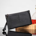 MARRANT Male Leather Travel Wallet Genuine Leather Men Long Wallet Clutch Purse Leather Clutch Bag for Men Wallet