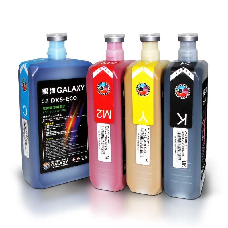 DX4/DX5/DX7/XP600/i3200 Eco Solvent Ink GALAXY EJET Witcolor Eco Solvent Ink