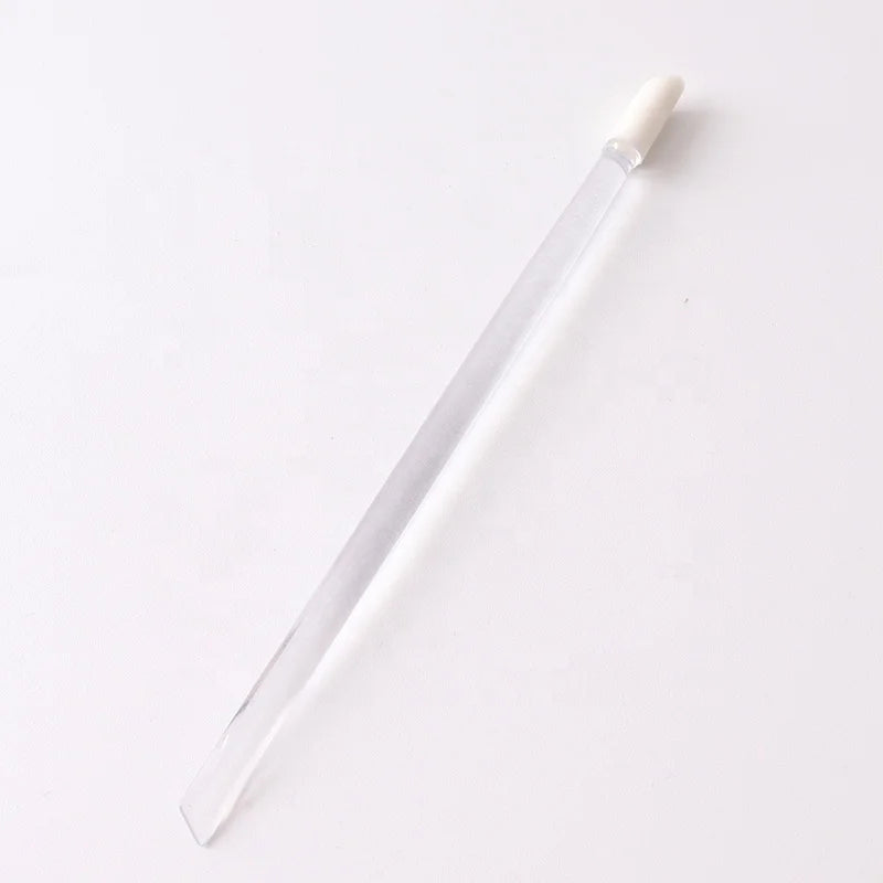 Wholesale Transparent Nail Cuticle Pusher Effective Nail Cleaning Tool