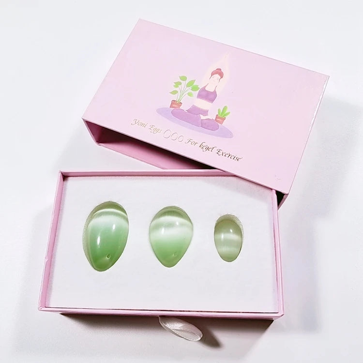 HZ 100% Reliable Natural Good Quality Natural Stone Eggs Healing Reiki Aura Yoni Egg for Healing or Home Decoration