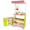 Educational Wooden Kitchen Toy Set for Toddlers Kids Pretend Food Cooking Play with Cookware Sets