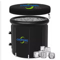 Folding Modern Ice Bucket Round Plastic Inflatable Bath Tub Indoor Inflatable Mini Plastic Adult Bathtub