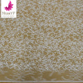 French New Elegant White Chantilly Beaded Lace With Crystal Sequins African Wedding Bridal Lace Dress Fabric HY2192-2