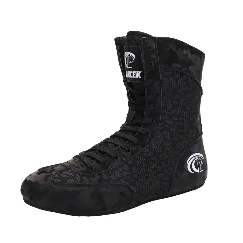 Factory Made Professional Fitness Bodybuilding Gym Manufacturers Boxing Shoes for Men