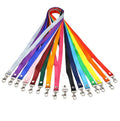 Factory Price Neck Strap Lanyard Safety Breakaway for Mobile Phone USB Holder ID Name Badge Holder Keys Metal Clip