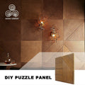 MUMU 3D Decorative Fluted Slat Design Wood Grain Interior Hotel Studio Paneling Solid Wood Wall Panel