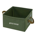 5 Gallon Portable Waterproof PVC Outdoor Folding Camping Bucket Containers Wholesale Custom Logo Car Fishing Camping
