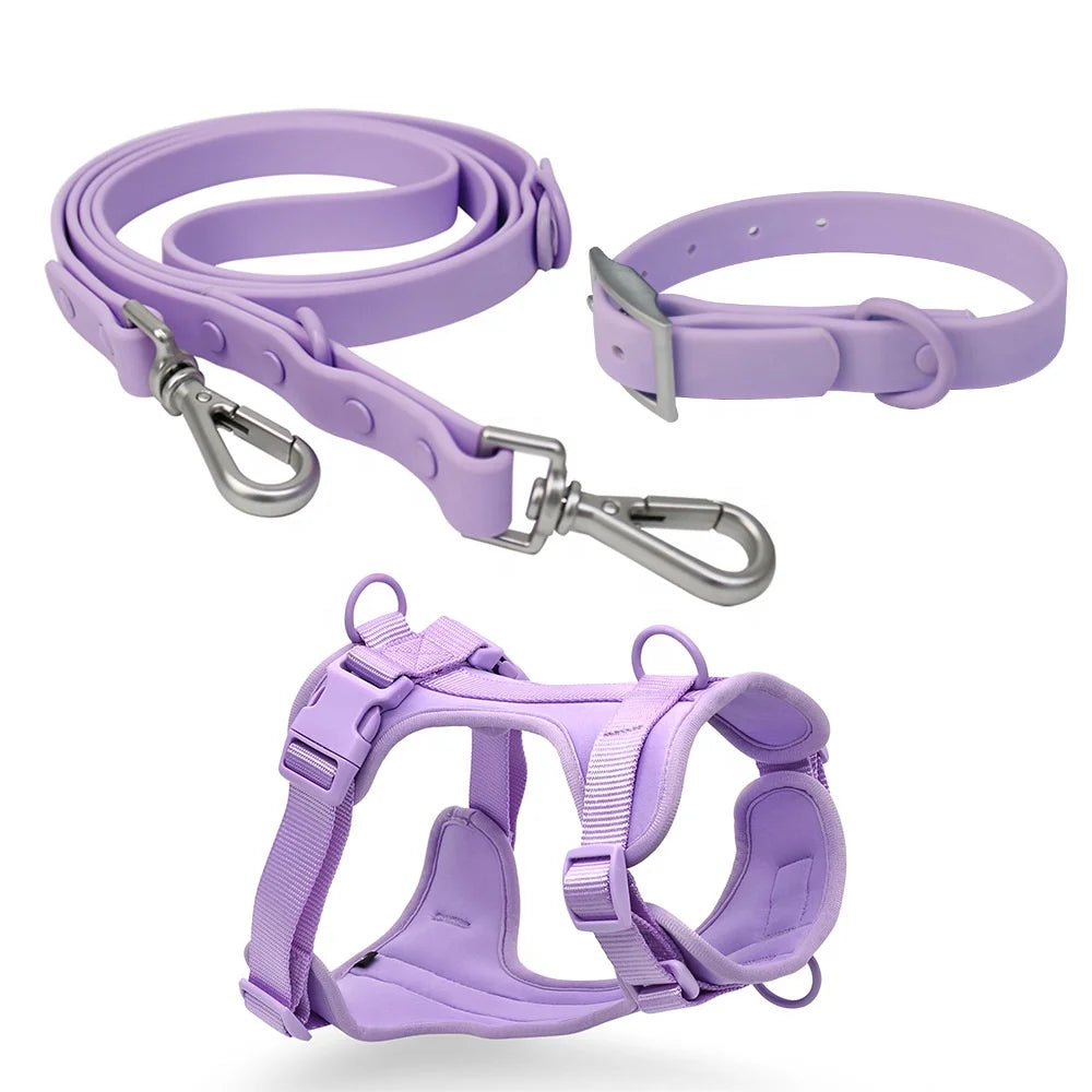 No Pull Adjustable Pet Harness Working Training Easy Control Pet Vest Dog Harnesses Set for Small Medium Large Dogs