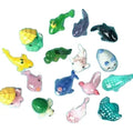 100pc Marine Animal Shark Whale Sea Fish Model Bonsai Figurine Miniature Fairy Garden Decoration DIY Accessories Home Decor Toy