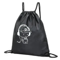 Factory Wholesale Custom Waterproof Biodegradable Nylon Polyester Drawstring Bag Backpack With Custom Logo
