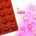 153 Silicone Chocolate Mould with 15 Hole Ball Shape Small Size  Silicone Pop Mold DIY  Home Hand Make Candy Resin Silicone