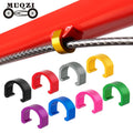 MUQZI Bike Brake Shifter Cable Fixed Buckle Aluminum Alloy Bicycle Frame Cable Guides C Clips