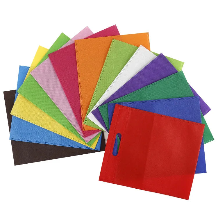 Wholesale Cheap Promotion Shopping Bags Printing Color Logo Non Woven Bags Tote Bags With Custom Printed Logo