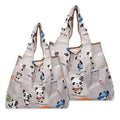 New large fashion cheap custom printing design Handbag foldable reusable portable Grocery eco Polyester shopping Bags