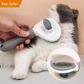 Dog and Cat Hair One Key Remove Hair Comb Pet Massage Shedding Remover Grooming Pet Hair Brush