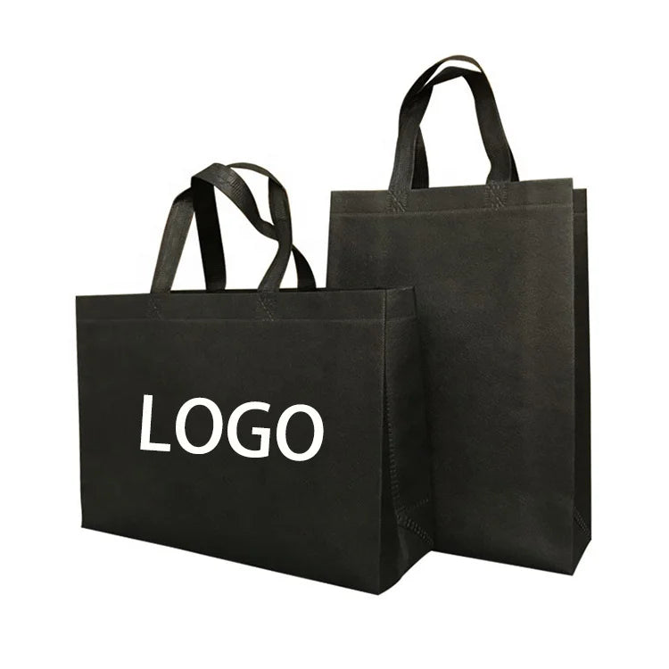 Custom Logo Promotional Eco-friendly Tote Bags Reusable Fashion Non-Woven Shopping Bag