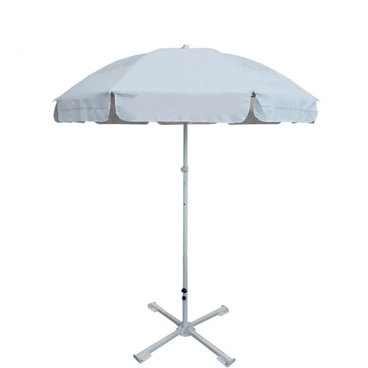 Folding Portable Adjustable Umbrella As Outdoor Furniture Wholesale Manual Beach Umbrella with Printing logo