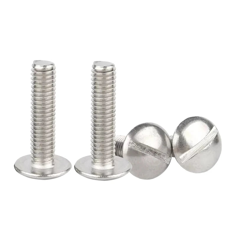 Sunpoint ISO1580/JISB1101T Stainless Steel 304 Round Head Metric Slotted Truss Screw Machine Screws