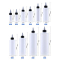 Stock Available HDPE LDPE Squeeze Bottle with Point Nozzle Yorker Twist Cap Ink or Glue Dropper Bottles