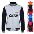 Wholesale Blank Men Varsity Jackets Custom Logo Baseball Letterman Jacket Fall Sublimation Oem University College Jacket for Men