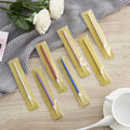 Wholesale OPP Bag Metallic Paint Birthday Candle Set Cake Baking Creative Monochrome Set Single Pencil Candle
