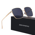 Metal Big Rectangular Frames Lunette De Soleil Shades Sunglasses Eyeglasses Frames Sun Glasses
