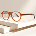 2024 2025 Latest Good Quality Round Frame Acetate TR90 Eyeglasses Blue Light Men Women Optical Glasses