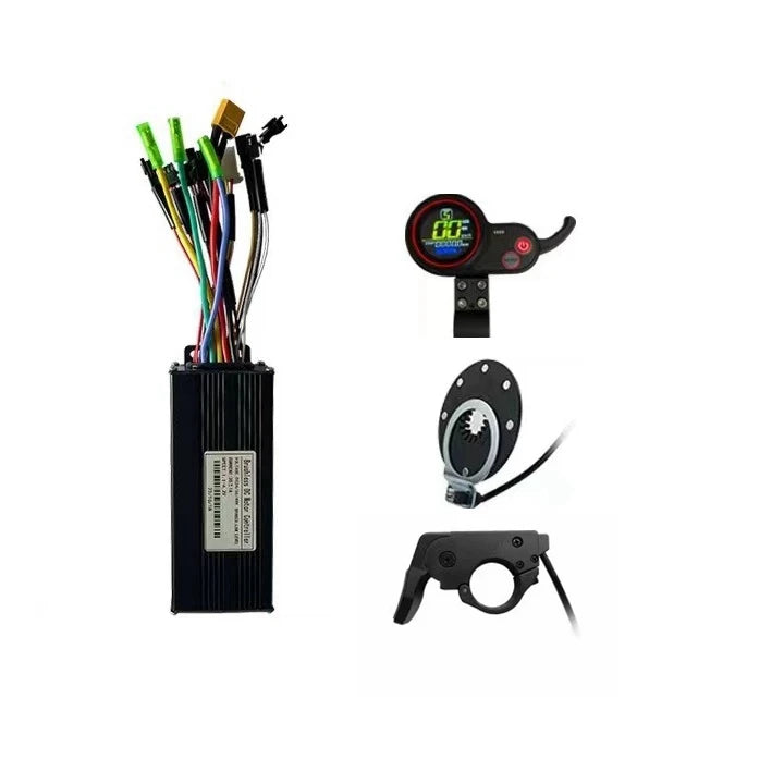 Ebike Conversion Accessories 36v 48v 30A Controller Kit V889 Colorful Display for Electric Bicycle Kit 750w 1000w