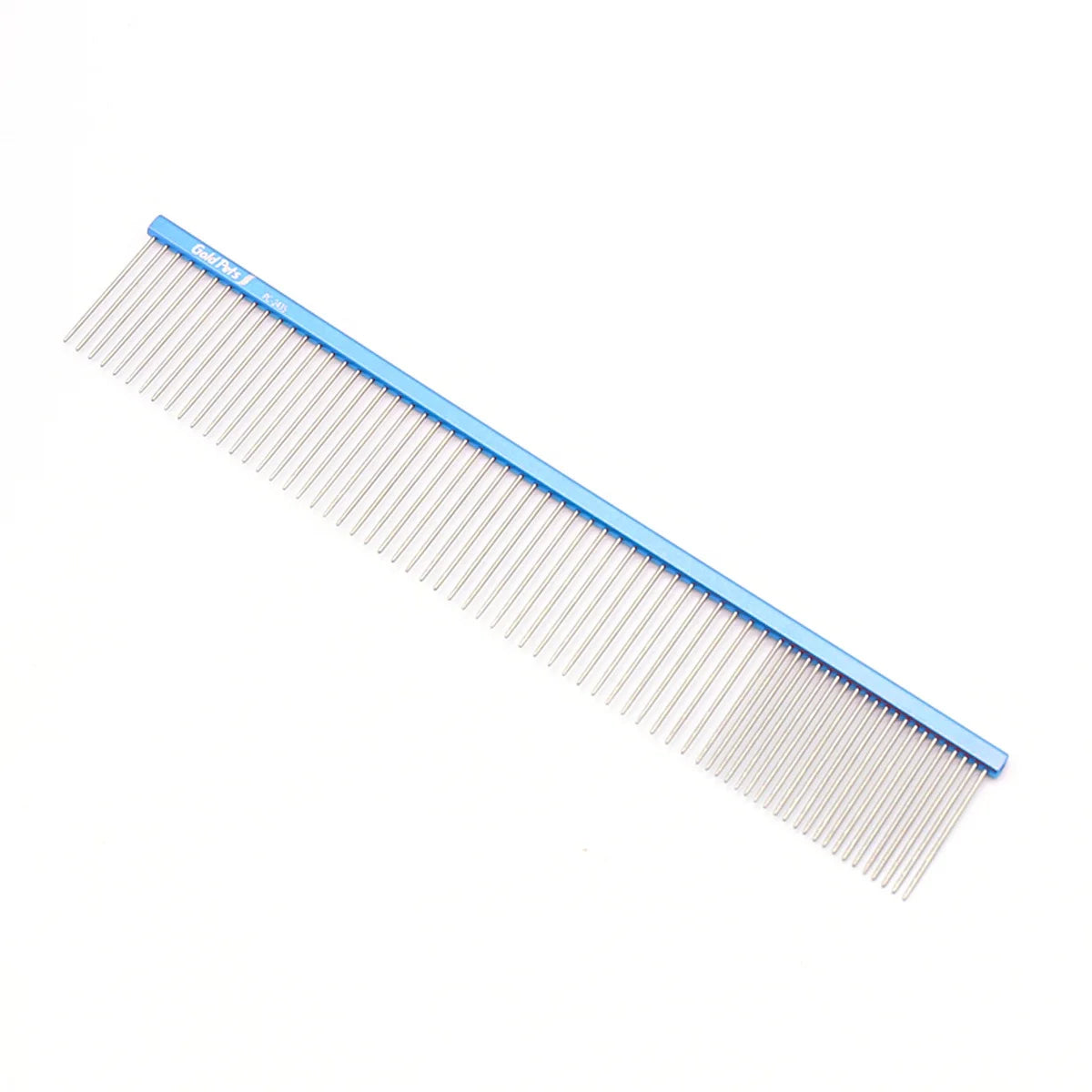 Baoli ODM Aseo Mascotas Pet Comb Grooming Aluminium Handle Long Pins Buttercomb Dog Hair Grooming for Lifting the Coat