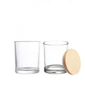 Wholesale Customized Luxury Frosted Empty Glass Candle Jars for Candle Making