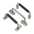 LS506 / LSF-ASN / LS508-100 Stainless Steel Furniture Folding Handle U Shape Cabinet Pull Folding Handle for Industry Tool Box