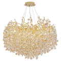 2025 Luxury E14 Lustres Aluminum Baking Varnish for Hotel Lobby Living Room Duplex Hanging Lamp Ceiling Light
