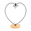 Heart-Shaped Christmas Decoration Ornament Display Stand