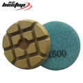 Professional 3 Inch Typhoon Concrete Diamond Polishing Pads Tooling Customizable OEM Support for Efficient Polishing