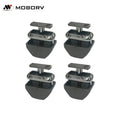 MOTORV 4pcs/Box RV Interior Push Knob Lock Plastic Push Lock for RV Camper Cabinets
