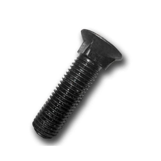 Factory Carbon Steel Grade 8.8 Black Flat Countersunk Square Neck Head Carriage Plow Plough Bolt DIN608 for Mechanized Plow