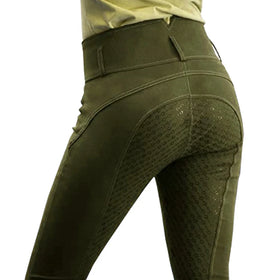 2022 New Fashion Equestrian Pants With Bling 4 Way Stretch Fabric Horse Riding Breeches