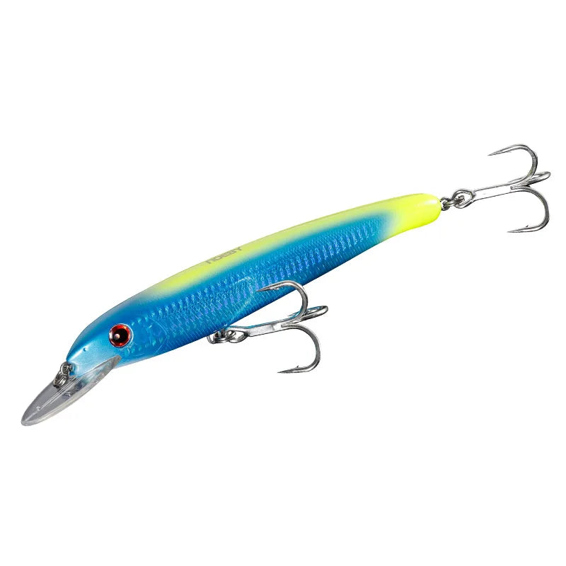 Noeby 180mm Floating Minnow Lure Jerk Bait Sea Fishing Trolling Lures