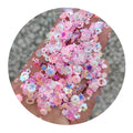 Sequin Glitter 5mm Mix Star Heart Dot Shell Colorful Loose Sequins for DIY Shaker Card Nail Art Scrapbook Decor Makeup Confetti