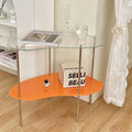 Assembled Acrylic Small Table Antique Small Apartment Double-Layer Coffee Table Sofa Side Table
