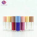 Yueshunxing New Custom logo 2ML Lip Gloss Packaging Mini Multi-color Transparent Lip Tint Bottle Lip Gloss Tube