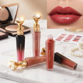 Wholesale Makeup Vegan Private Label Custom Long Lasting Mineral Matte Liquid Lipstick Non-stick Waterproof Diamond Lip Gloss