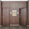 Guangdong Custom Internal Doors Solid Wood Interior Wood Doors with Frames Modern Door Interior Bedroom